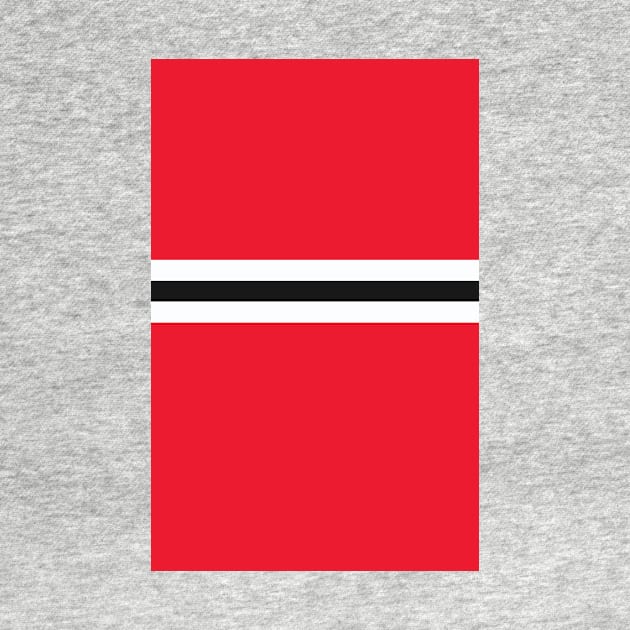 Manchester United Red White Black Colours Bar Design by Culture-Factory